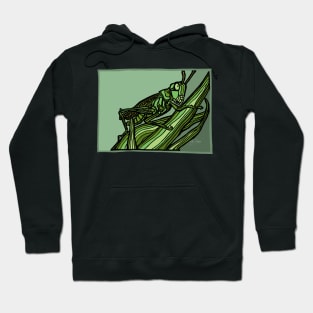 Green Grows the Grasshopper Hoodie